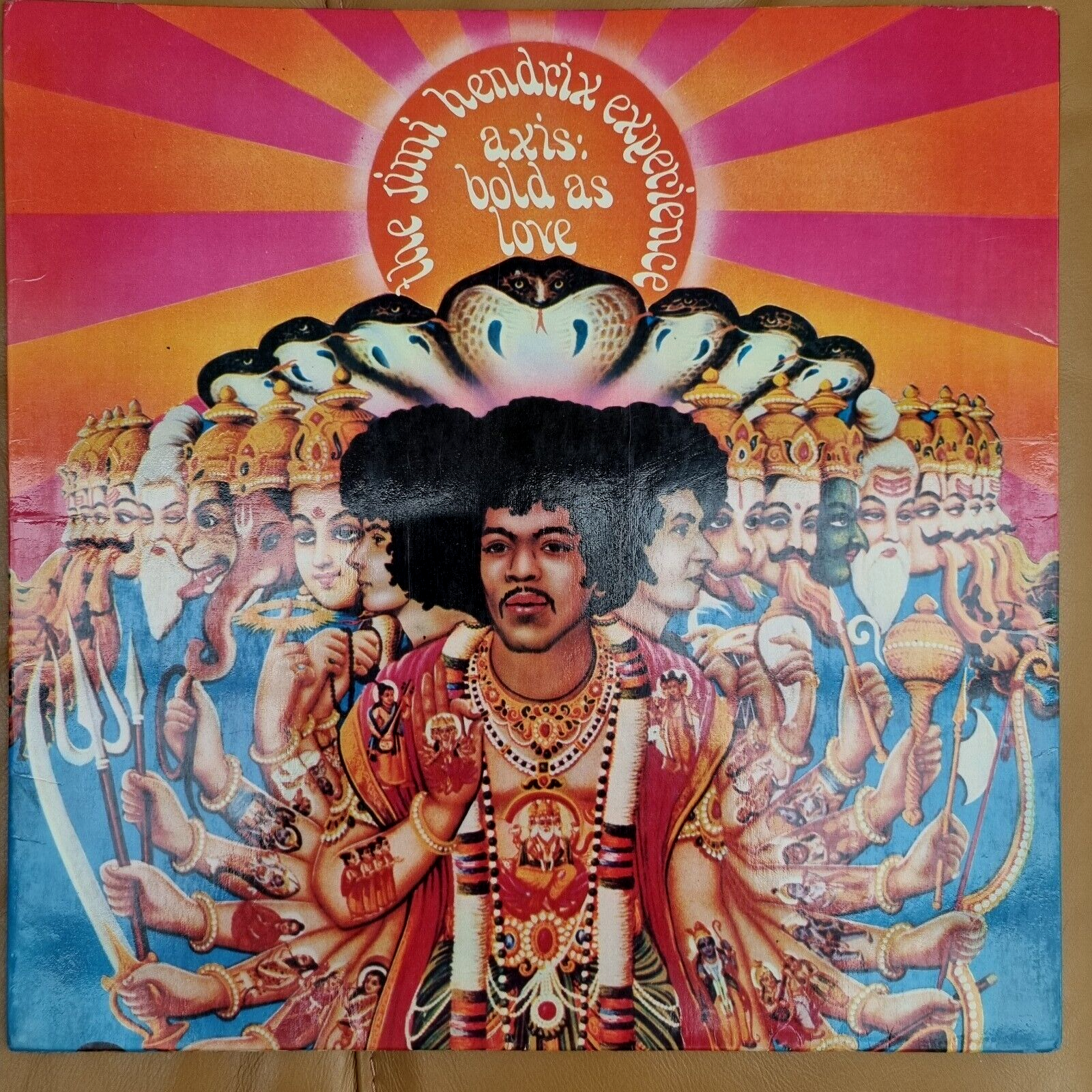 Jimi Hendrix Axis Bold As Love UK Vinyl